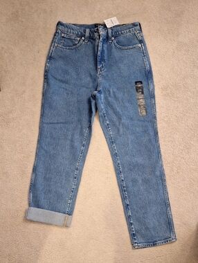 J. Crew Vintage Classic Straight Leg Jeans in Medium Blue Denim